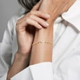 thumbnail image 5 of Neuhardt Cutout Heart Chain Bracelet in 18K Gold Vermeil, 5 of 7