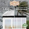 thumbnail image 5 of Backyard Discovery 9' x 6' Slant Roof Cedar Greenhouse in White - DIY, 5 of 13