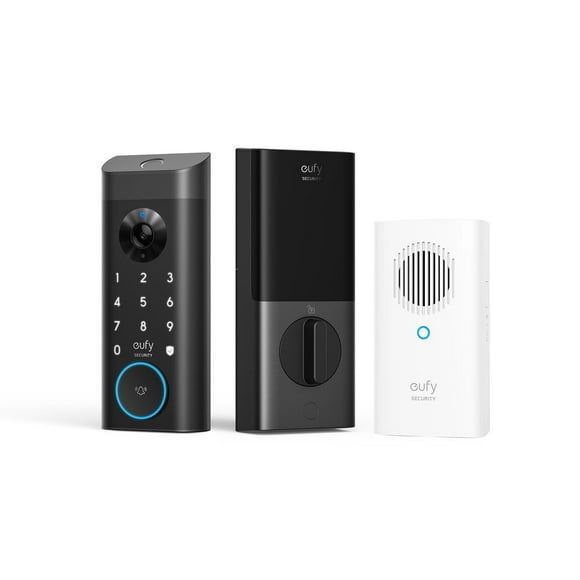 eufy E330 Wireless Smart Lock with Chime and Integrated 2K Video Doorbell