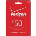 thumbnail image 1 of Verizon Wireless Refill Prepaid Airtime eGift Card - Various Amounts (Email Delivery), 1 of 1