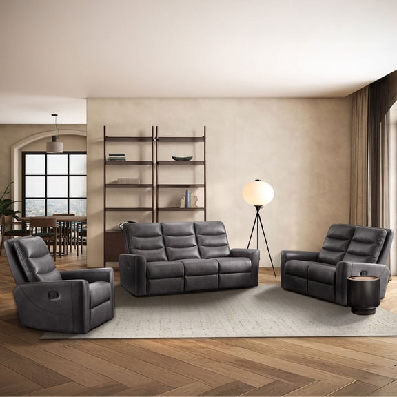 Bentley 3-Piece Fabric Reclining Set