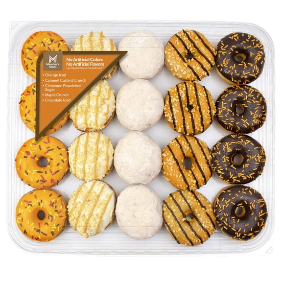 Member's Mark Fall Assorted Donut Tray, 20 ct.