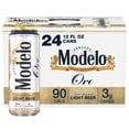 thumbnail image 1 of Modelo Oro Mexican Light Lager Beer, 12 fl. oz. can, 24 pk., 1 of 7