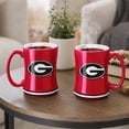 thumbnail image 5 of Logo Brands Georgia Bulldogs 14oz Relief Mug Set, 5 of 5
