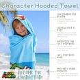 thumbnail image 5 of Kids Character 100% Cotton Hooded Towel With Hand Pockets, 5 of 9