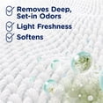 thumbnail image 4 of Downy Rinse Laundry Odor Remover, Cool Cotton, 87.5 fl. oz., 4 of 10