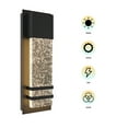 thumbnail image 8 of Cedar Hill 470 Lumen 14-in H Black Hardwired Integrated LED Outdoor Wall Light, 8 of 8