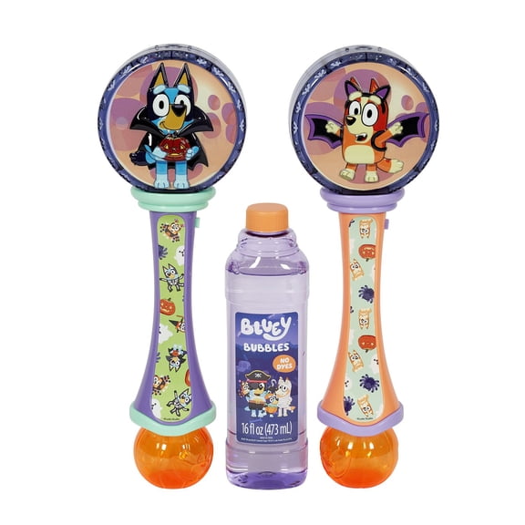 Little Kids Light-Up Halloween Bubble Wand 2-Pack