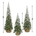 thumbnail image 4 of Member’s Mark Pre-Lit Frosted Tree Topiaries, Set of 3, 4 of 5