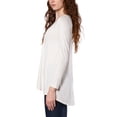 thumbnail image 3 of Hue Women's Long Sleeve Tunic T-Shirt, 3 of 7