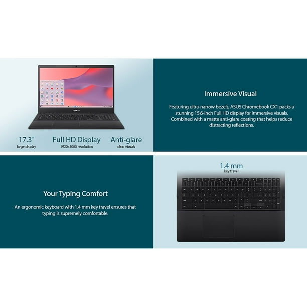 ASUS Chromebook CX1, 17.3