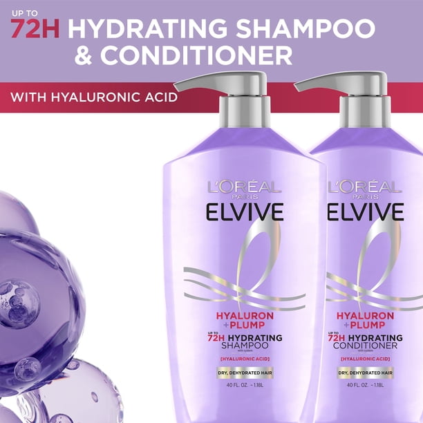 L'Oreal Paris Elvive Hyaluron Plump Hydrating Shampoo