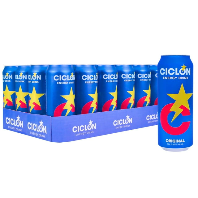 Ciclon Energy Drink, 16.6 fl. oz, 24 pk.
