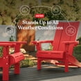 thumbnail image 5 of Keter Seabrook Modern Adirondack Chair with Integrated Cupholder, 5 of 14