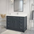 thumbnail image 4 of Studio Bathe Calais 48-inch Bathroom Vanity With Engineered Stone Countertop, 4 of 9
