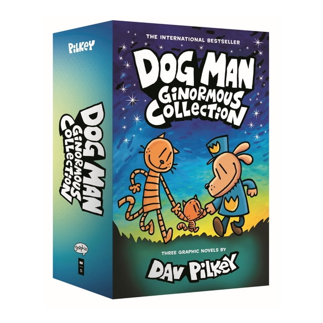 Dog Man Ginormous Collection (Dog Man #10-12 Box Set) by Dav Pilkey, Hardcover