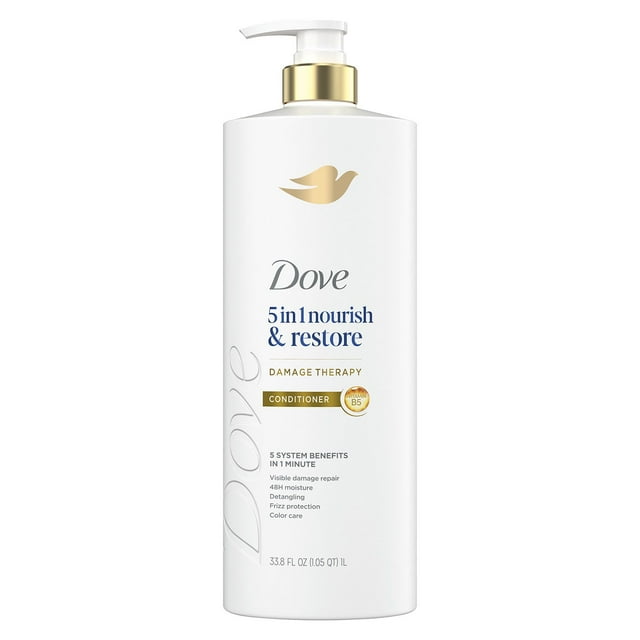 Dove Nourish & Restore 5-in-1 Conditioner, 33.8 fl. oz.