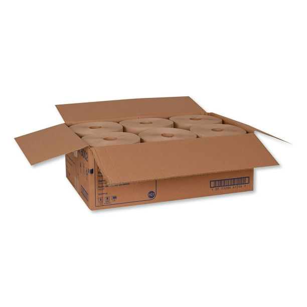 Tork Universal 1-Ply Natural Hand Towels, 6 rolls, 800 ft./roll