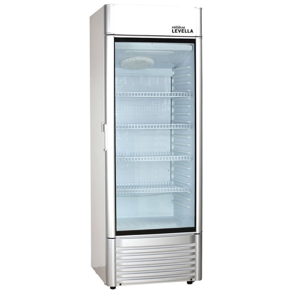 Premium Levella 15.5 Cu. Ft. Commercial Display Refrigerator, Choose Color
