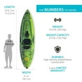 thumbnail image 2 of Lifetime Kenai Sit-On-Top Python Fusion Kayak, 2 pk., 2 of 14