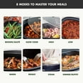 thumbnail image 4 of GreenPan Elite 8-in-1 Programmable 6 Quart Electric Slow Cooker, Ceramic Nonstick (Choose Color), 4 of 8