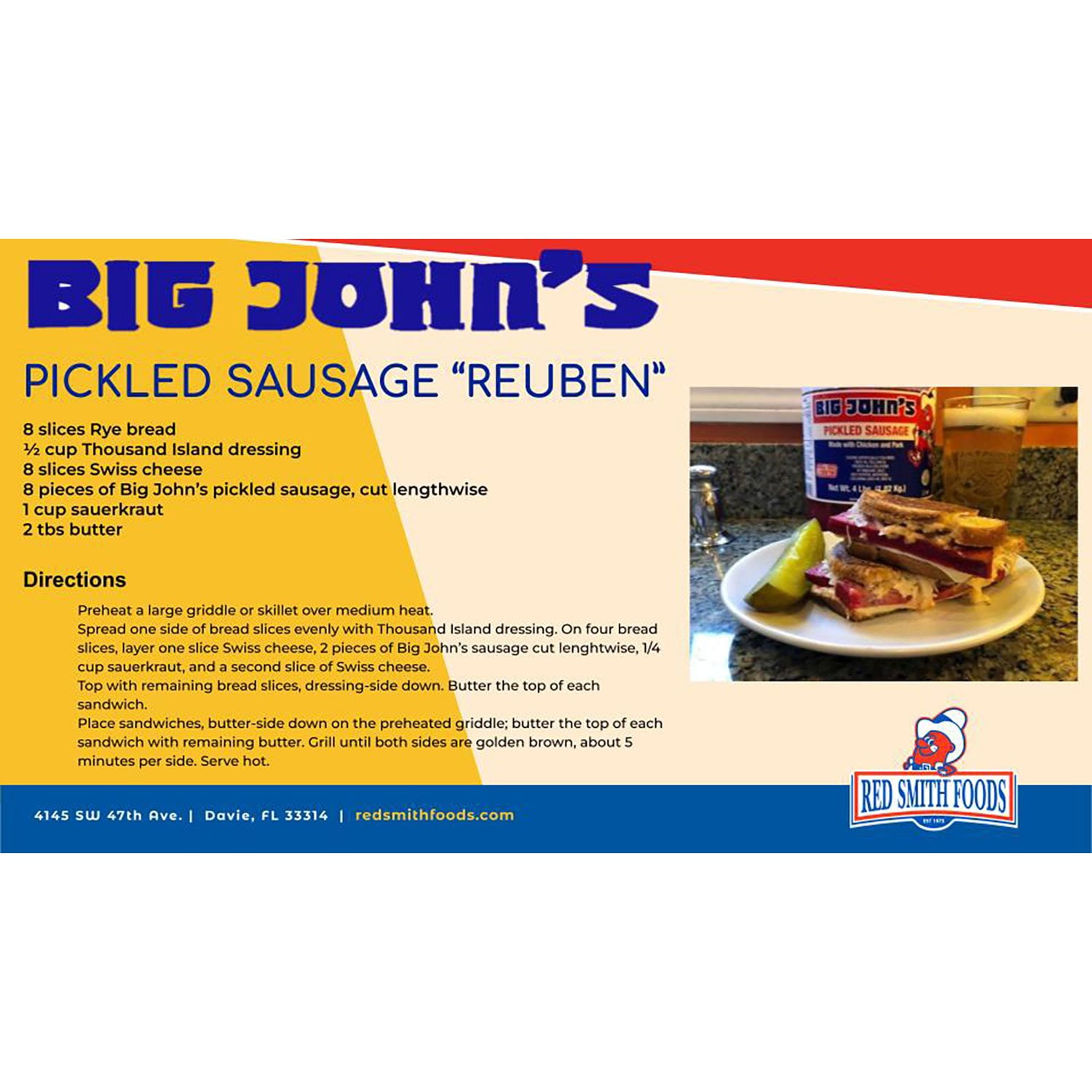 Big John's Pickled Sausage, 4 lbs