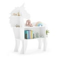 thumbnail image 3 of Delta Children Unicorn Shaped Bookcase, White, 3 of 10