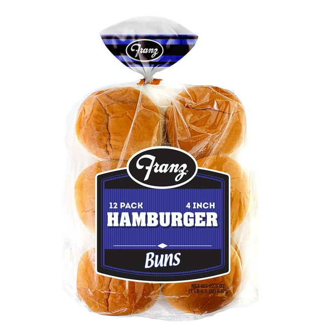 Franz Hamburger Buns 12 ct.