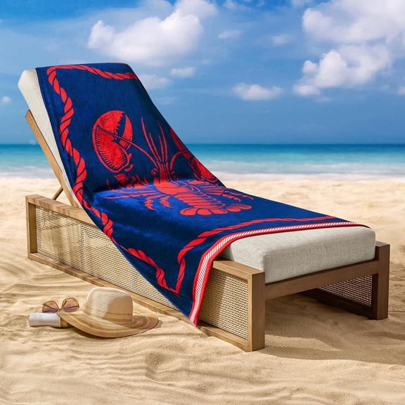 Member's Mark 2-Pack Oversized Beach Towel, 40" x 72"