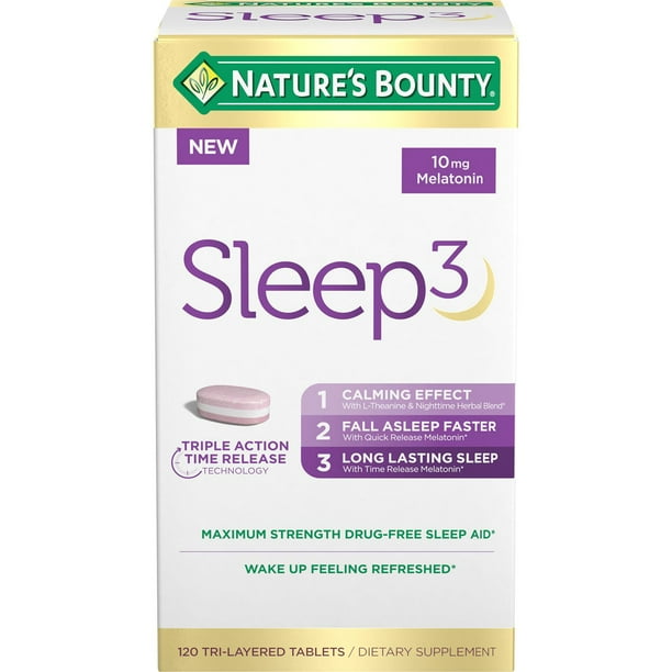 Nature's Bounty Sleep3 Tri-Layer Tablets (120 ct.) - Samsclub.com