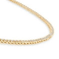 thumbnail image 2 of Round Cut Diamond Riviera Tennis Necklace In 14K Gold, 2 of 6