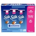 thumbnail image 1 of Silk Unsweetened Original Almond, 64 fl. oz., 3 pk., 1 of 11