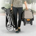 thumbnail image 2 of Chicco Viaro Quick-Fold Travel System, Black, 2 of 7