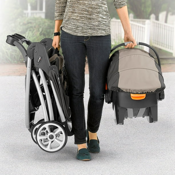 Chicco Viaro Quick-Fold Travel System, Black - Samsclub.com