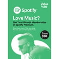 thumbnail image 7 of Spotify $120 Value Subscription - 2 x 6 months, 7 of 8