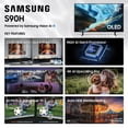 thumbnail image 2 of SAMSUNG 42” Class S90H Series OLED 4K UHD Vision AI Smart Tizen TV, 2 of 14