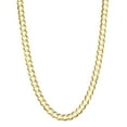thumbnail image 1 of Curb Chain Necklace in Solid 14K Gold, 1 of 4