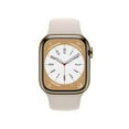 thumbnail image 2 of Apple Watch Series 8 GPS + Cellular 41mm Stainless Steel Case with Sport Band and Band Size, 2 of 10