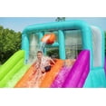 thumbnail image 5 of H2OGO! Triple Splash Kids Inflatable Mega Water Park, 8' x 22', 5 of 14