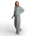 thumbnail image 5 of Champion Women's Air Layer Ribbed Wide Leg Pant, 5 of 7