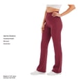 thumbnail image 8 of Member's Mark Women's Ribbed Micro Flare Pant, 8 of 9