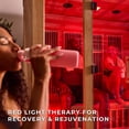 thumbnail image 9 of Backyard Discovery 4-Person Cedar Indoor Infrared Sauna with Red Light Therapy & Chromotherapy, 9 of 12