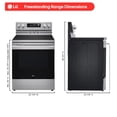thumbnail image 5 of LG 6.3 cu.ft. Freestanding Induction Electric Range, 5 of 18