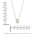 thumbnail image 3 of Lab Created Diamond Pendant in 14K Gold, 3 of 6