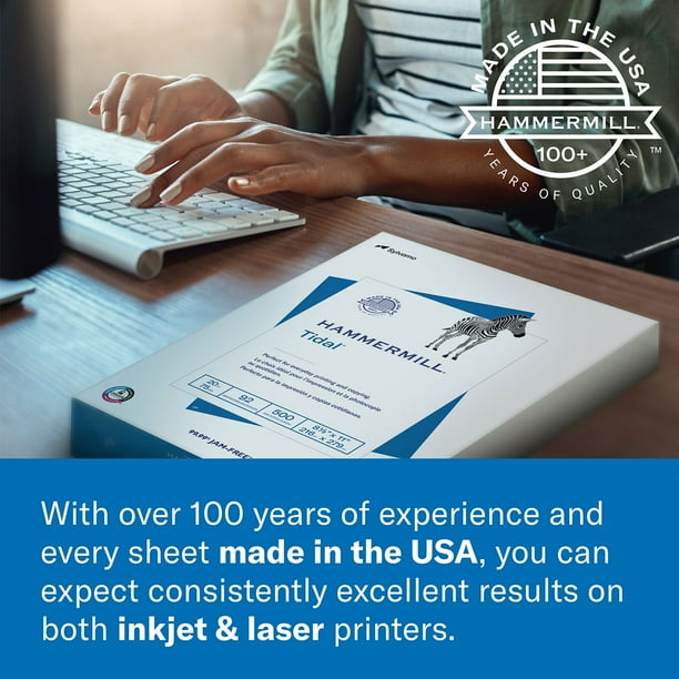 Hammermill - Laser Print Paper, 24lb, 98 Bright, 11 x 17