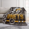 thumbnail image 2 of Logo Brands Alabama State Hornets 60"x70" Super Plush Blanket, 2 of 7