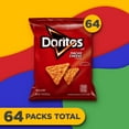 thumbnail image 3 of Doritos Nacho Cheese Tortilla Chips, 1.75 oz., 64 pk., 3 of 3