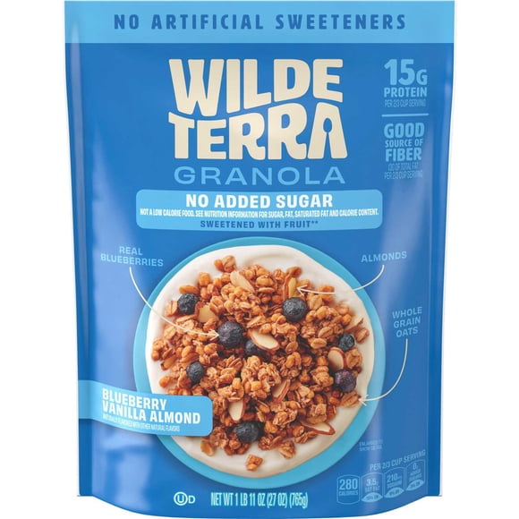 Wilde Terra Granola, Blueberry Vanilla Almond, 27 oz.