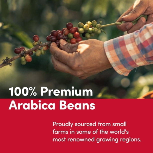 Tim Hortons Medium Roast Premium Coffee Pods, Original Blend, 100