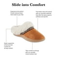 thumbnail image 7 of Isotoner Women’s Classic Comfort Hoodback Slipper, 7 of 7